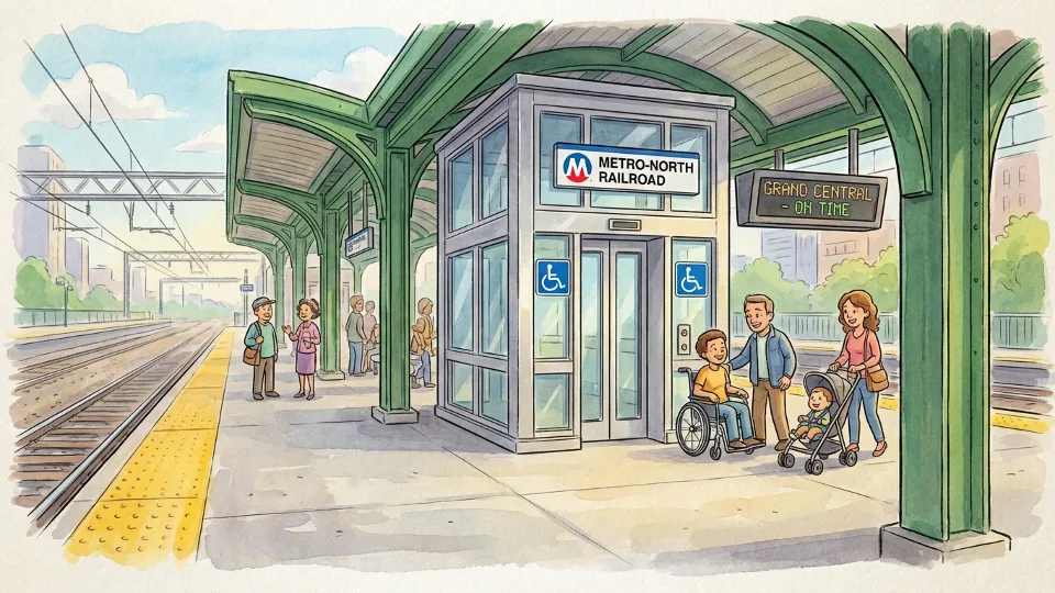NYC Metro-North Works to Restore Harrison Access
