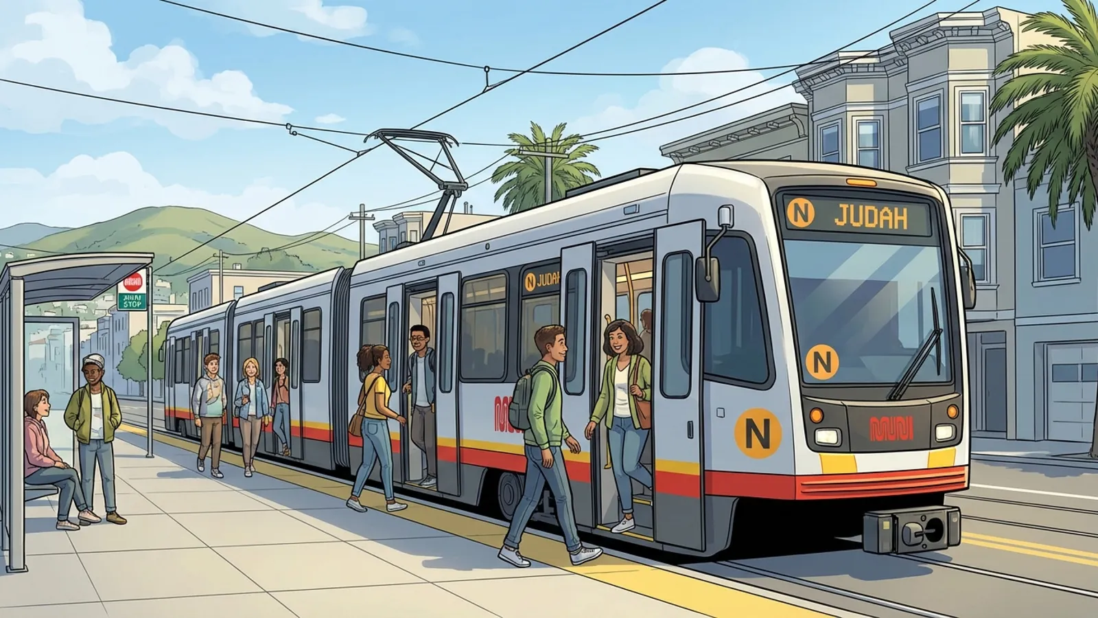 SF N Judah Returns to Normal Service