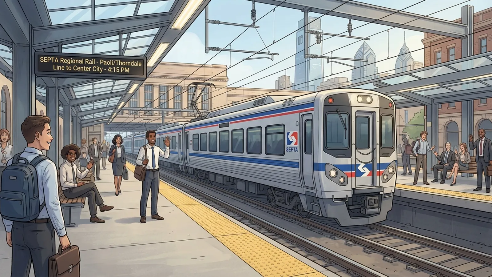 Philadelphia Train Delays Spark Faster Fix Response