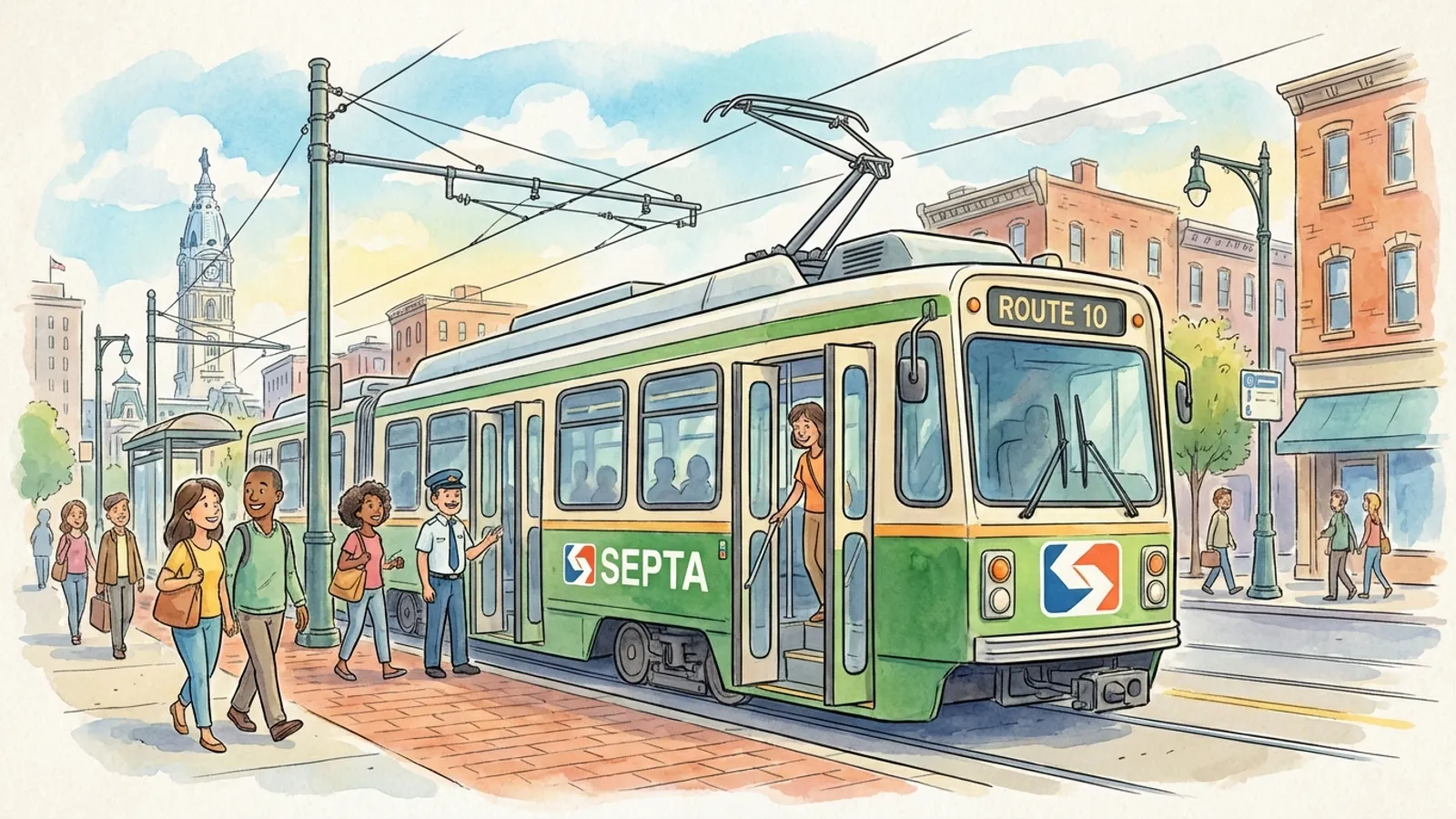 Philadelphia Trolleys Back on Track After Disruption