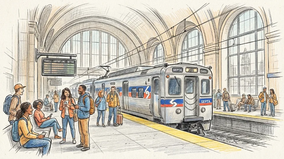 Philadelphia Train Delay Managed With Real-Time Data