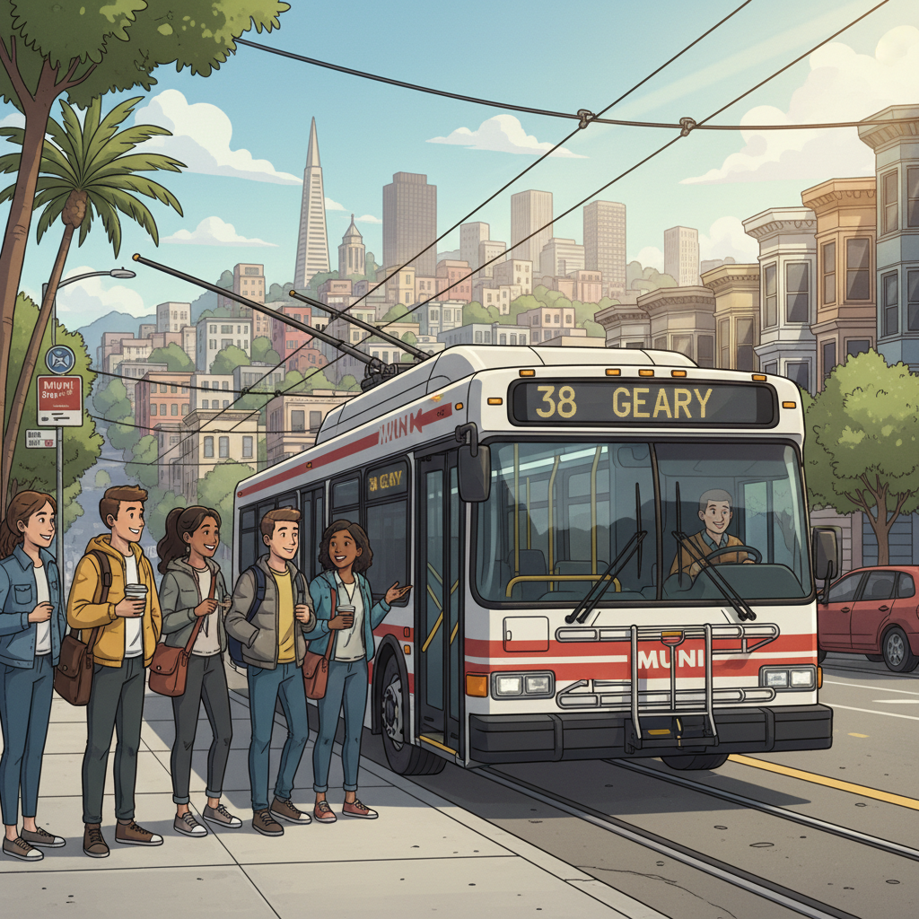 SF Muni Adapts 3 Routes Amid Police Activity