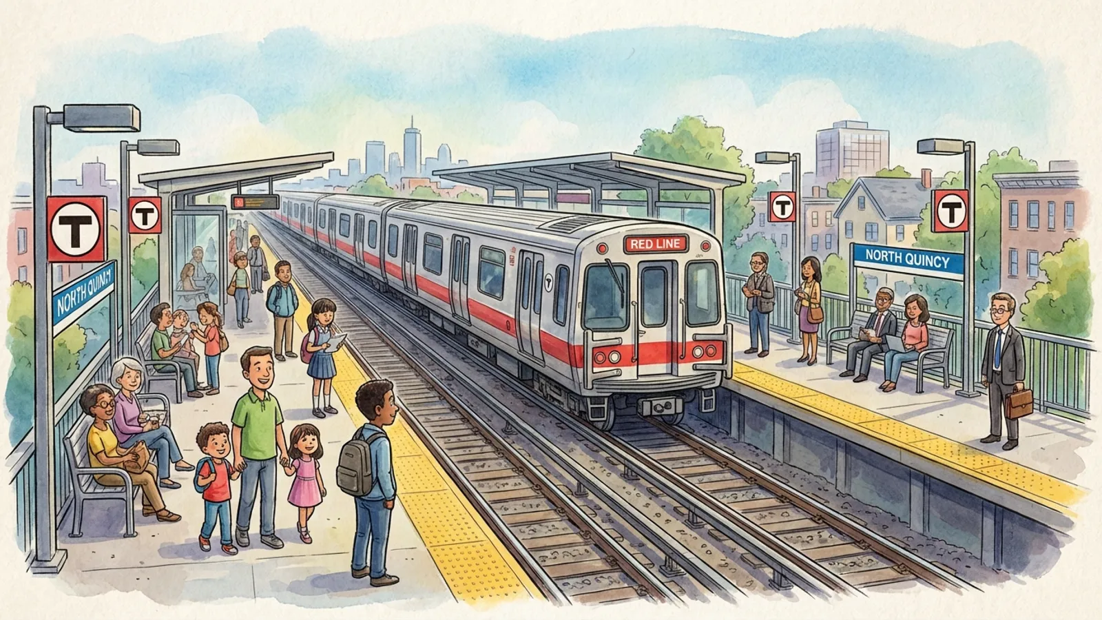 Boston Red Line Resumes After Swift Emergency Response