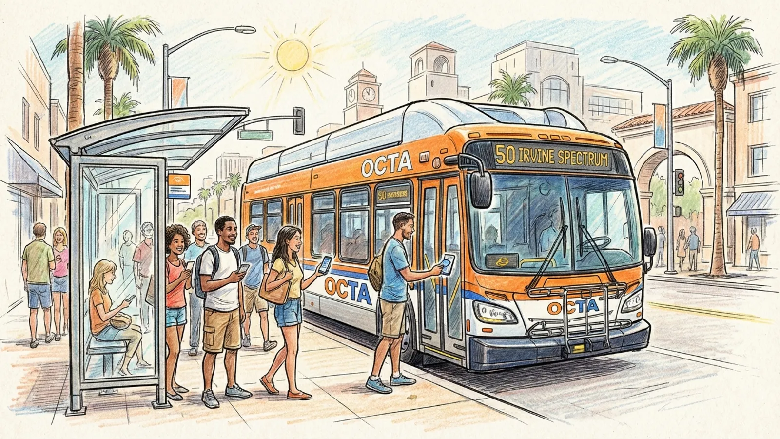 LA's OC Bus Launches Smart Fare App That Saves Riders Money