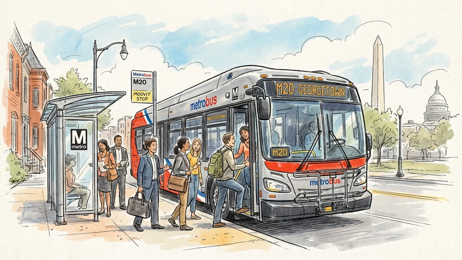 DC-Maryland-Virginia Metro Upgrades Routes and Bike Access