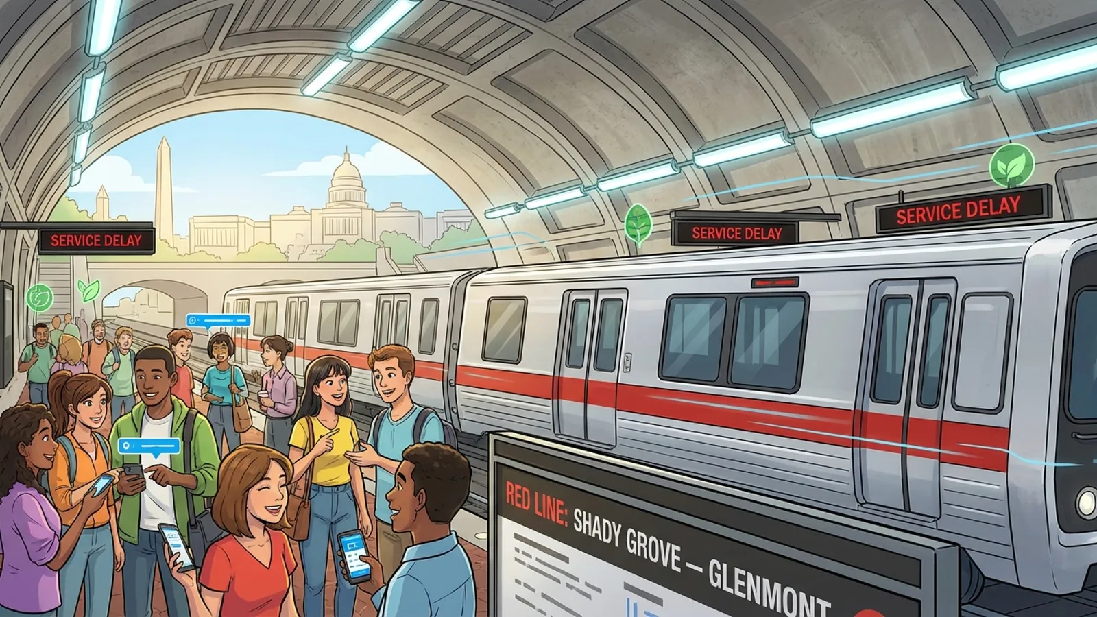 DC Metro Red Line Restored After Swift Rail Repair