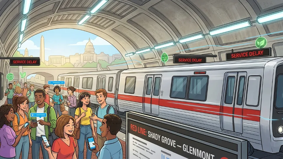 DC Metro Red Line Restored After Swift Rail Repair