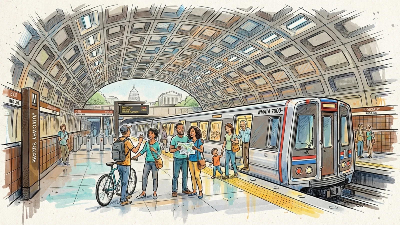 DC Metro Train Overruns Platform — Crews Respond