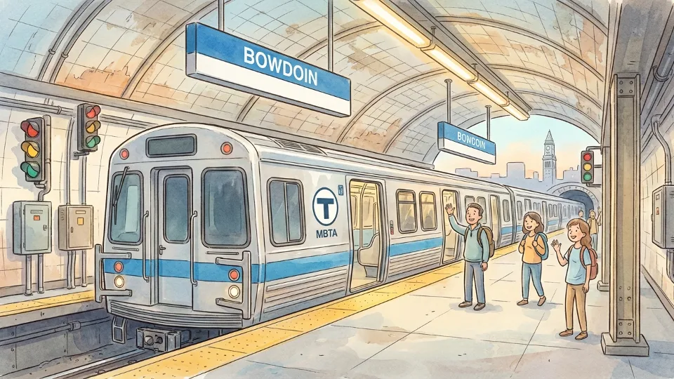 Boston Blue Line Signal Issue Quickly Resolved