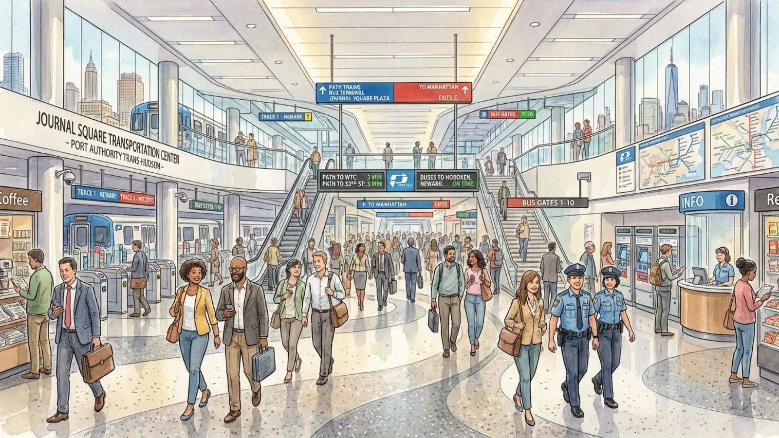 NYC-NJ JSTC Adds Nightly Cleaning, Keeps Access Open