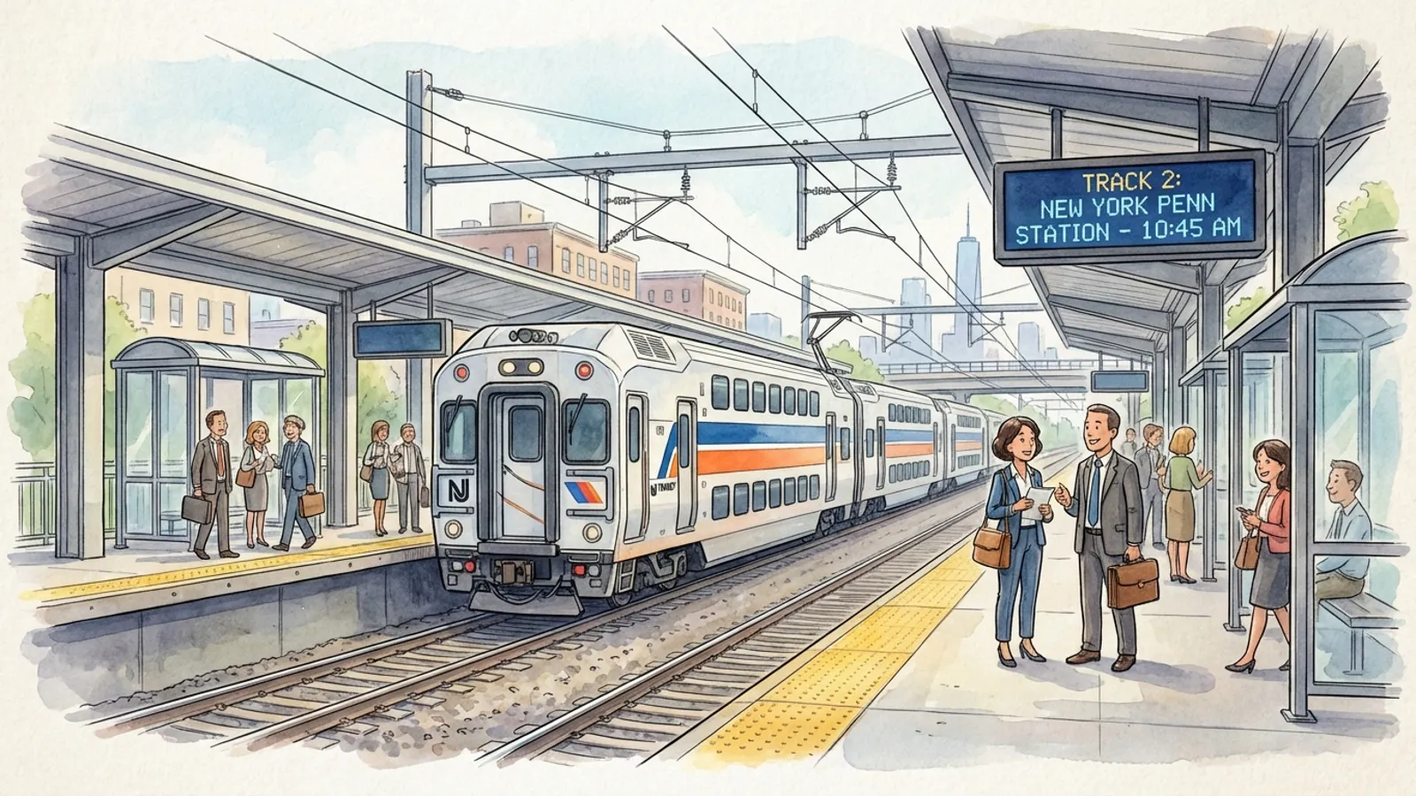 NYC Train Cancelled — But Extra Stops Keep Riders Moving