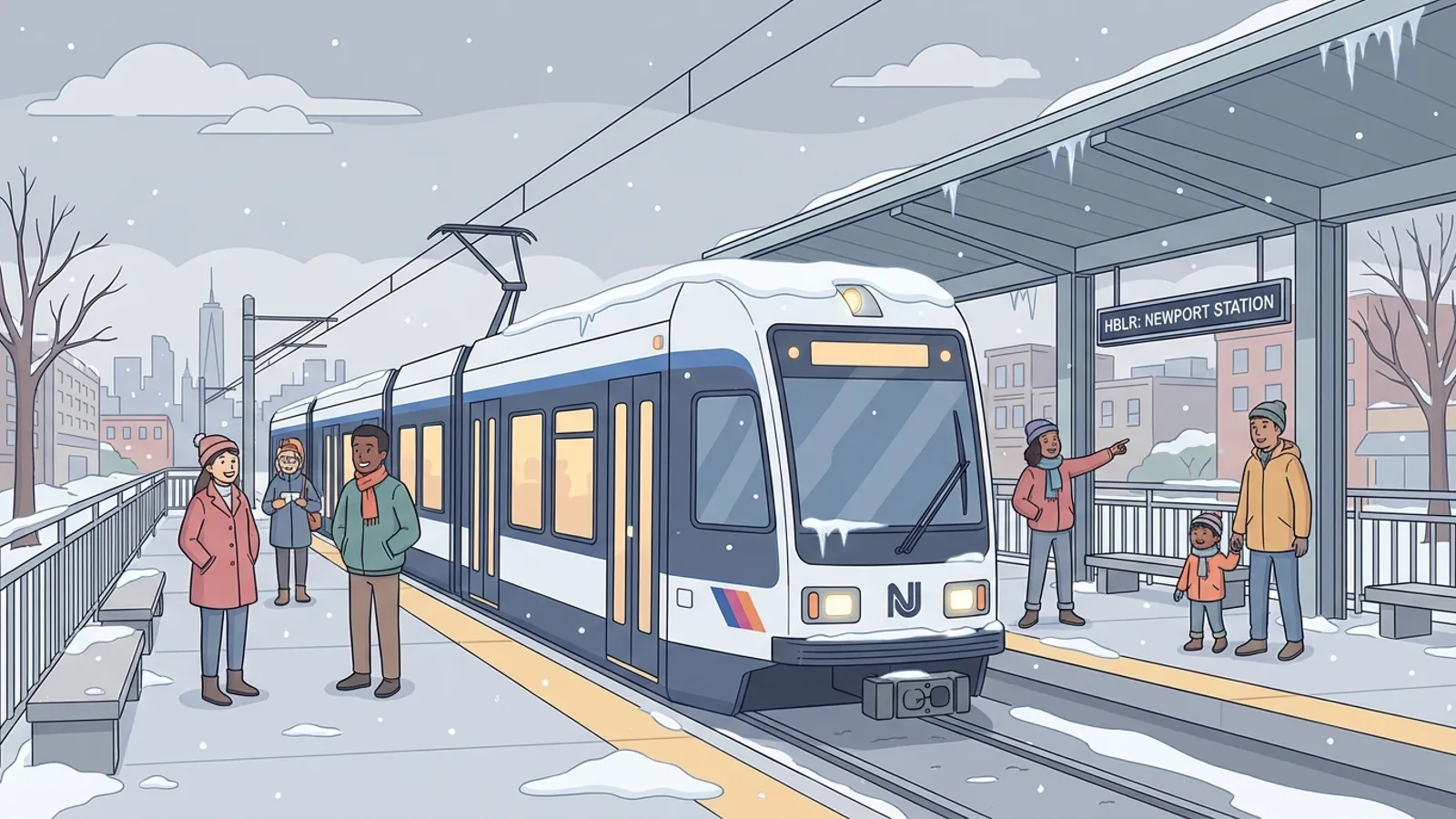 NYC Light Rail Adapts After Cold Snap Challenge