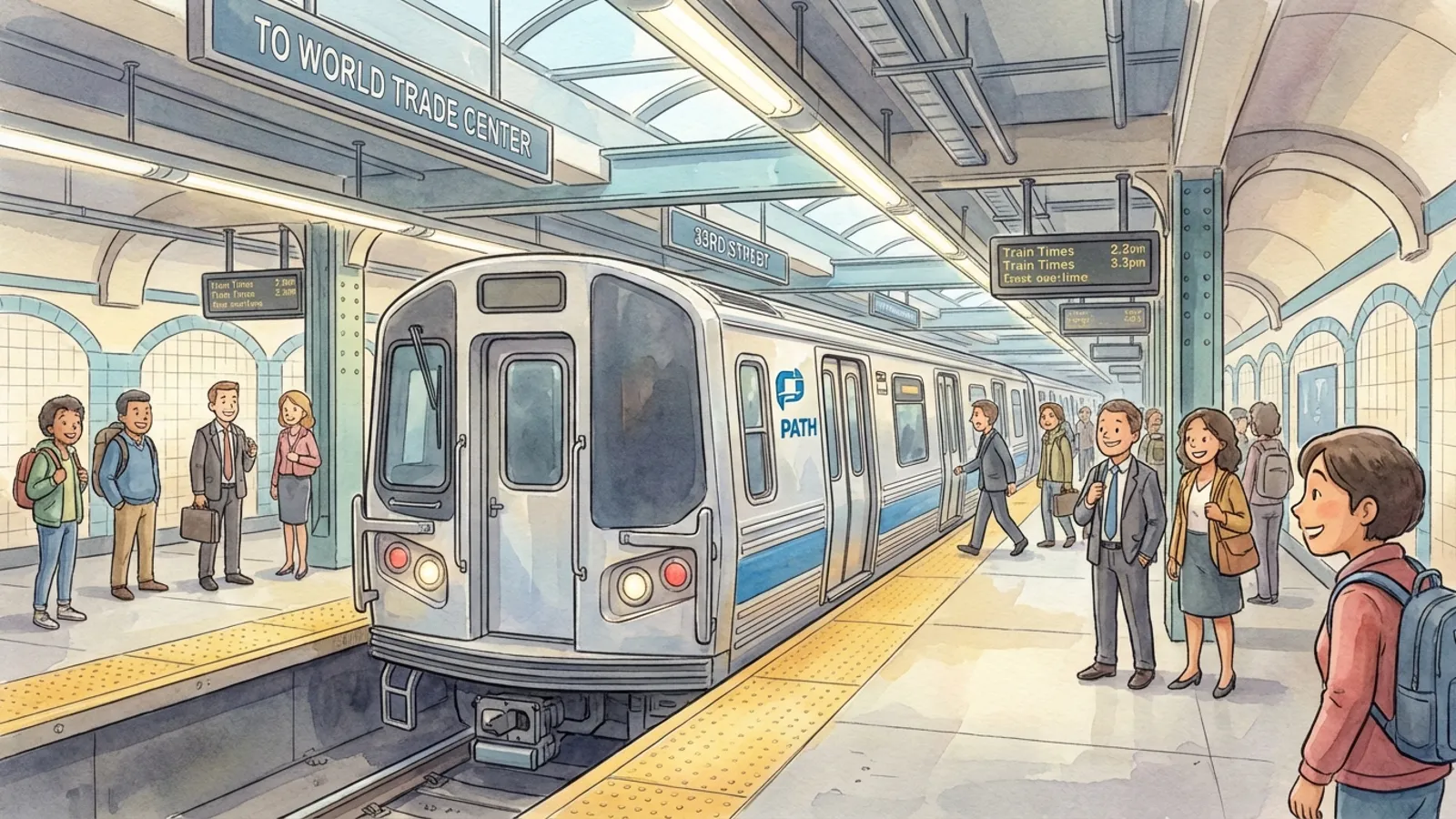 PATH Newark, Harrison Platforms Shift for Progress