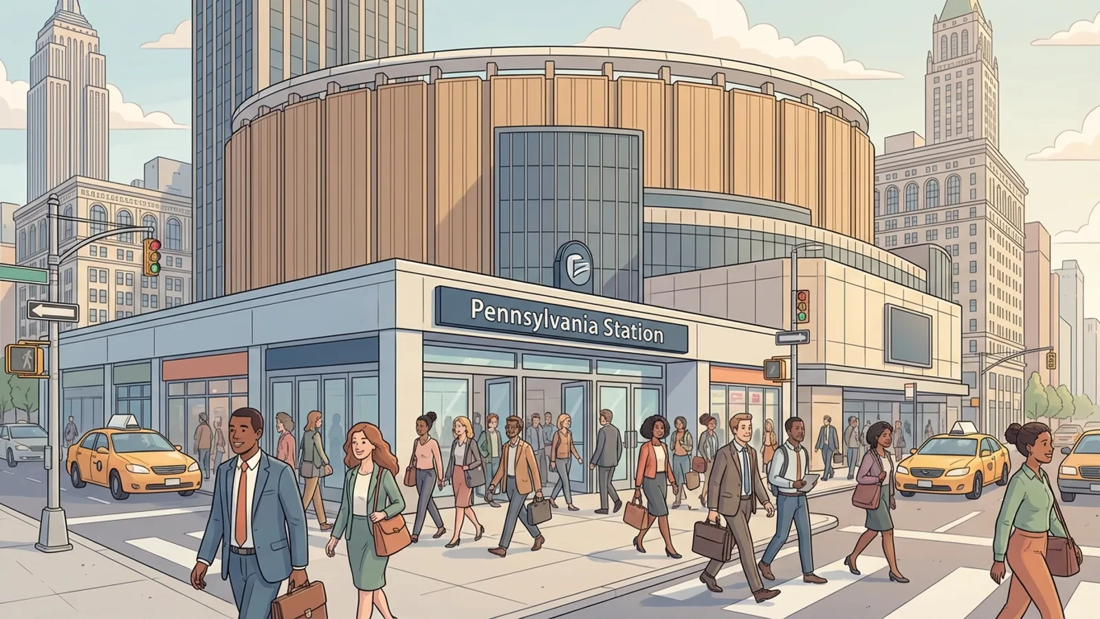 NYC Penn Station Signals Restored, Service Recovering