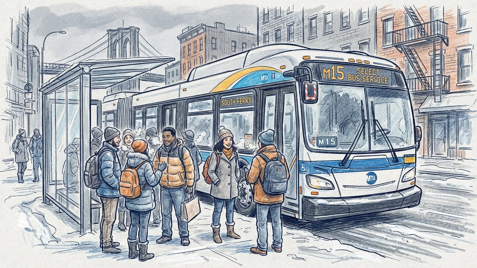 NYC Transit Adapts as Cold Snap Tests Capacity
