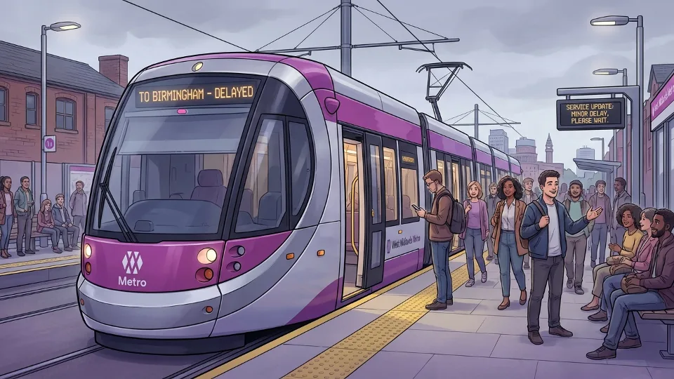 West Midlands Works to Restore Tram Service