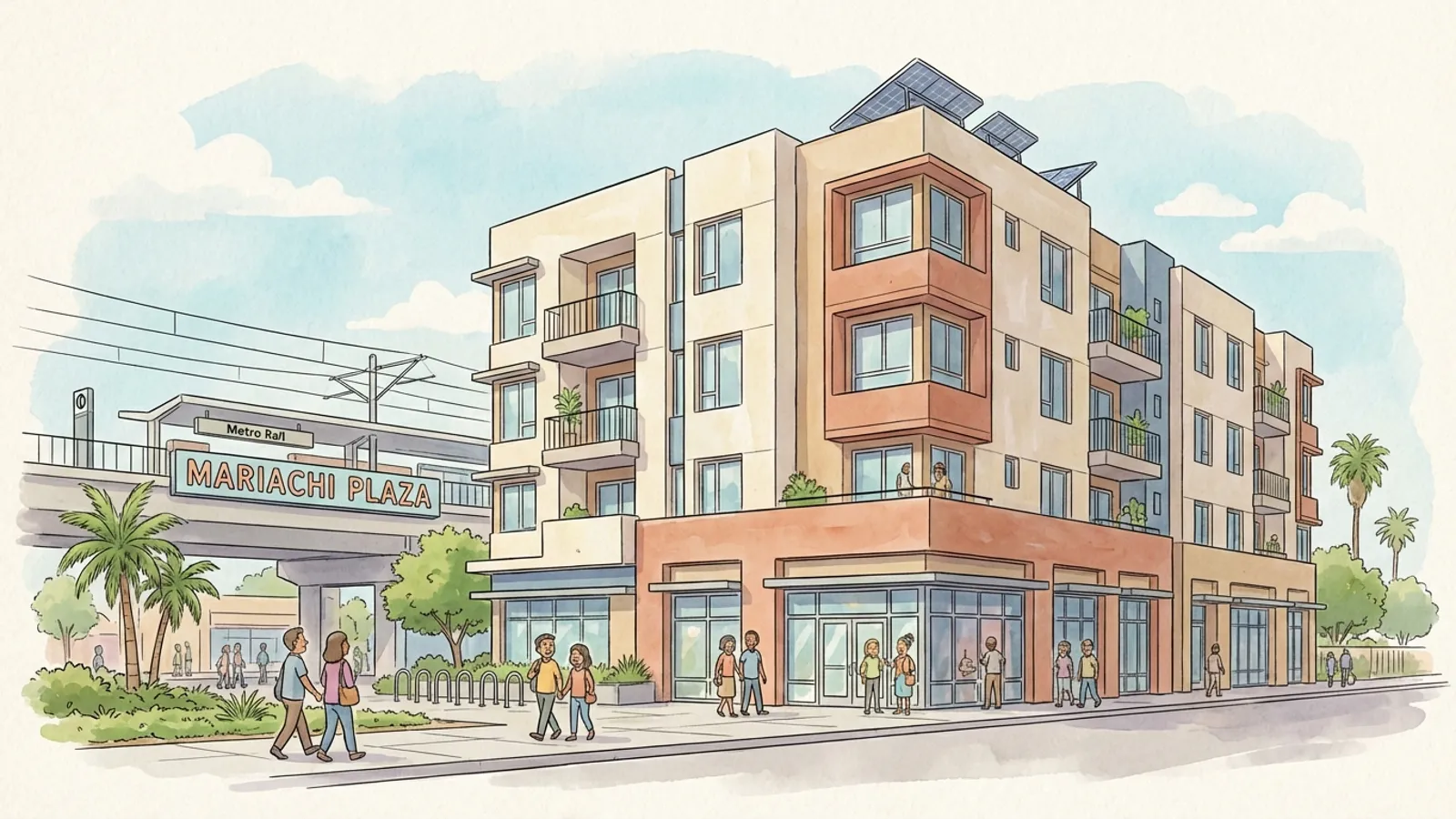 LA Metro Turns Transit Land Into Affordable Homes