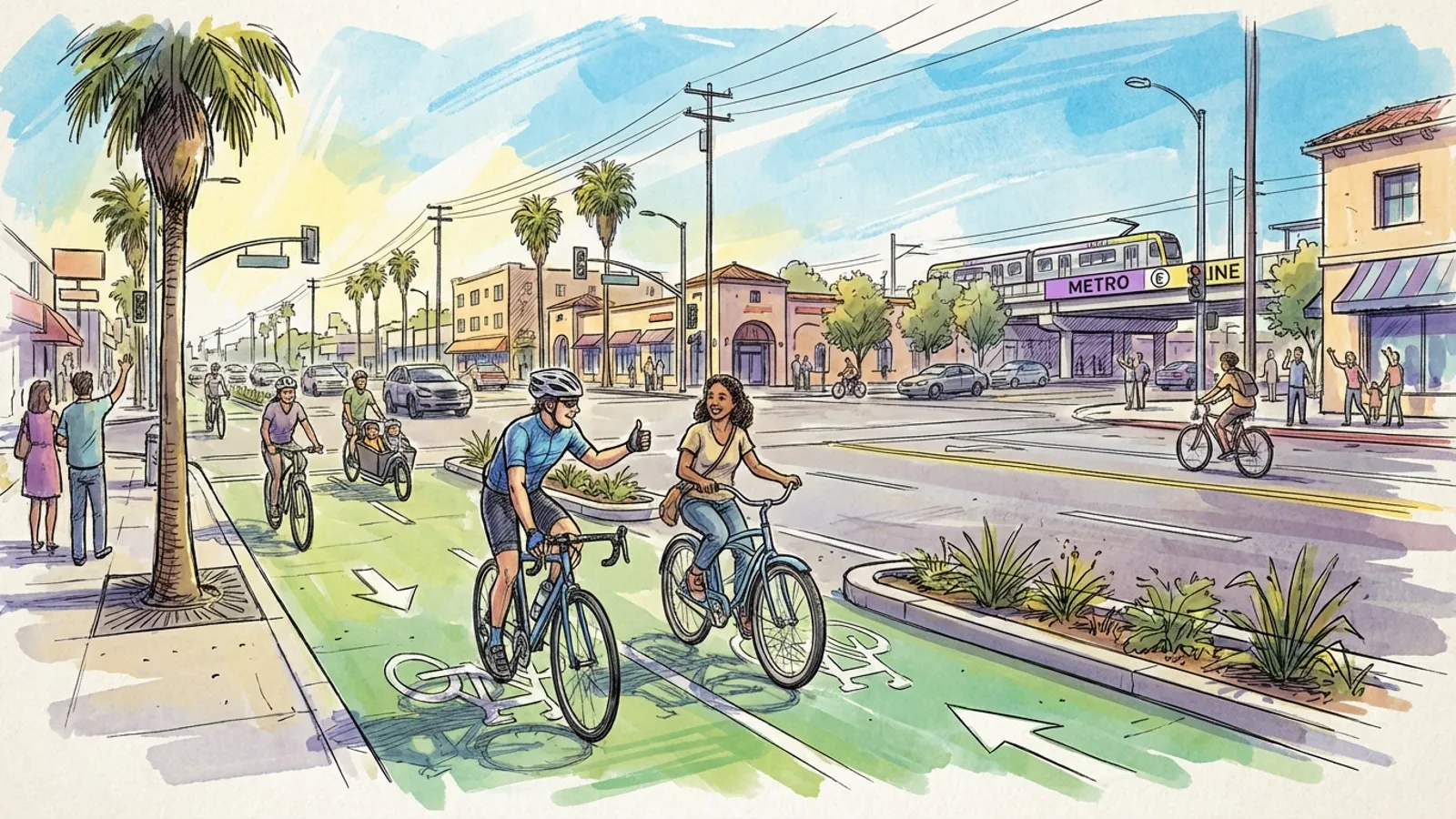 South Central LA Bike Path Wins National Recognition