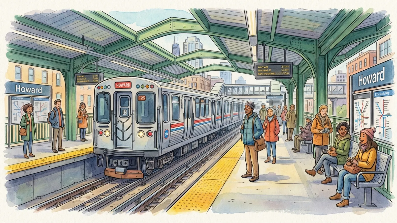 Chicago CTA Track Repairs Bring Service Back Online