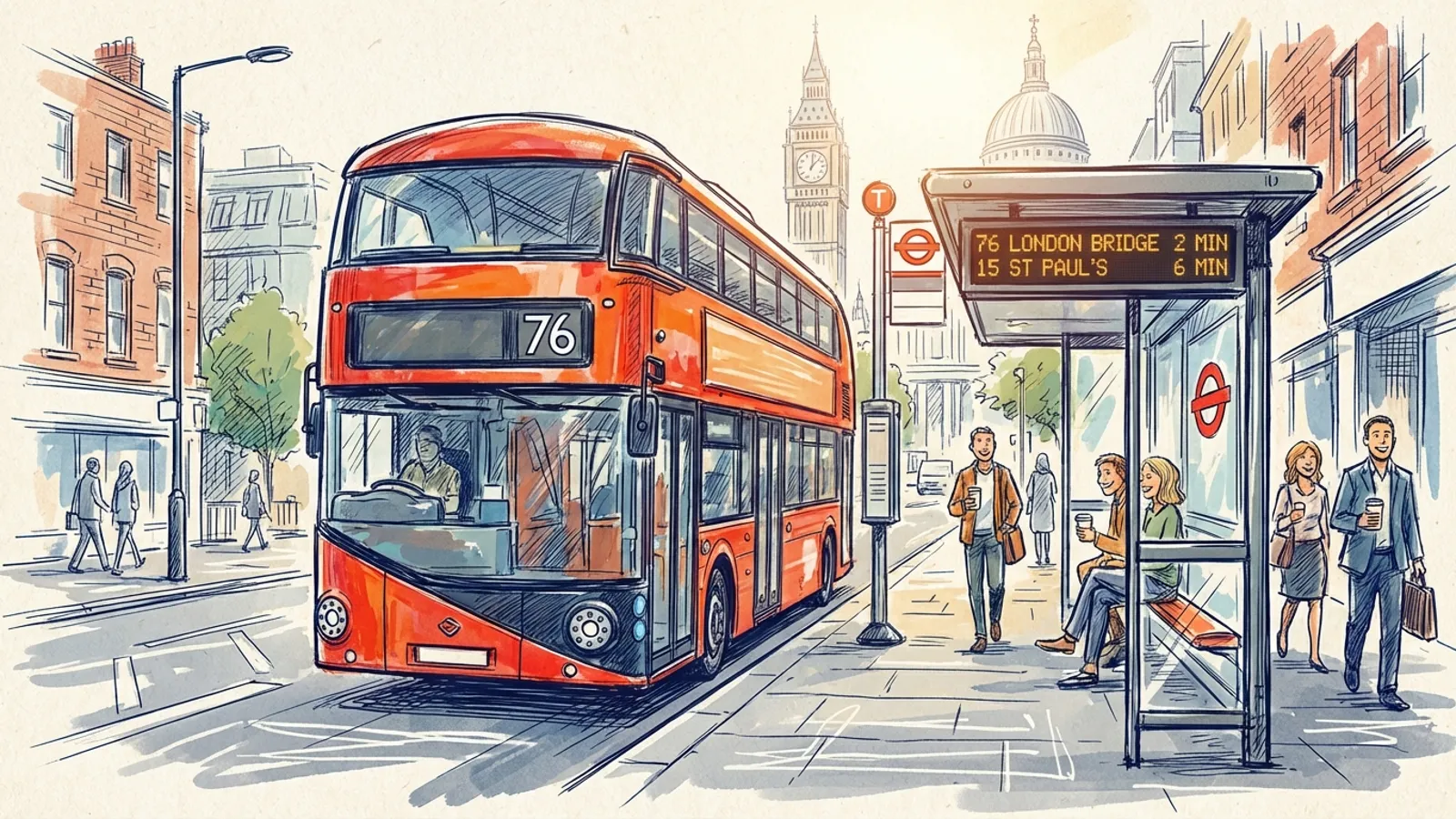 London Bus 76 Data Glitch Sparks TfL Fix