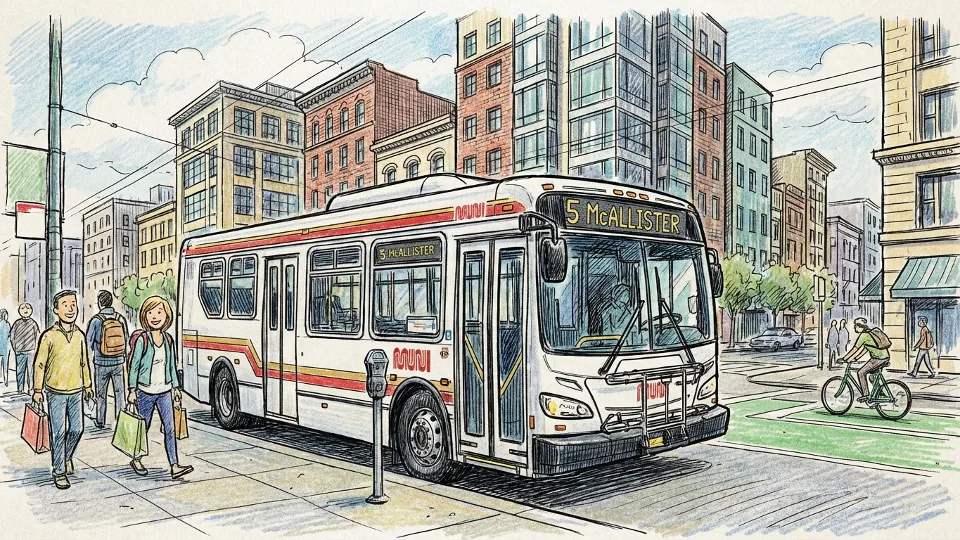 SF Muni Routes 5, 5R Back on Track After Block