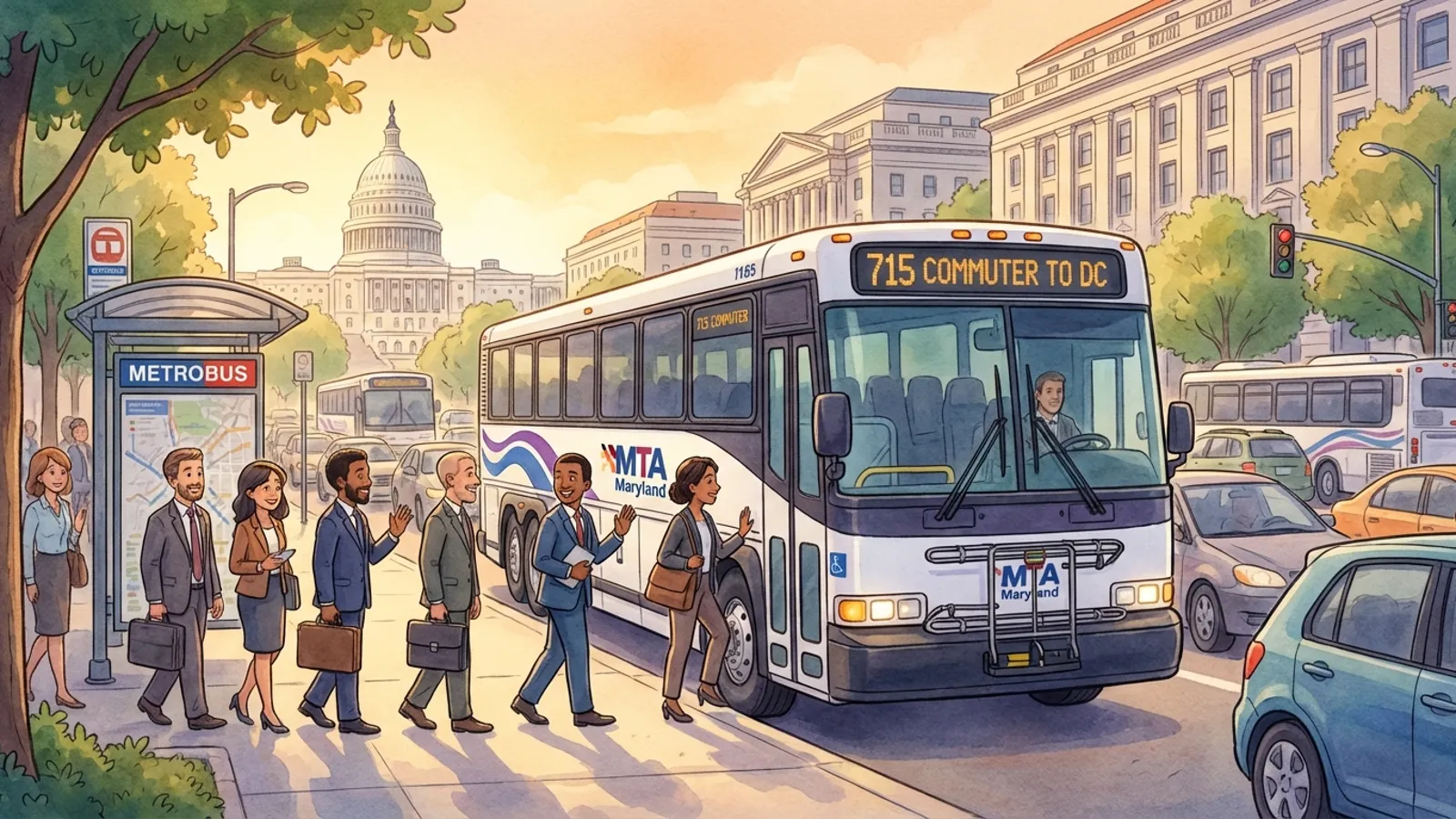 DC-Maryland-Virginia Routes Adapt for March Event