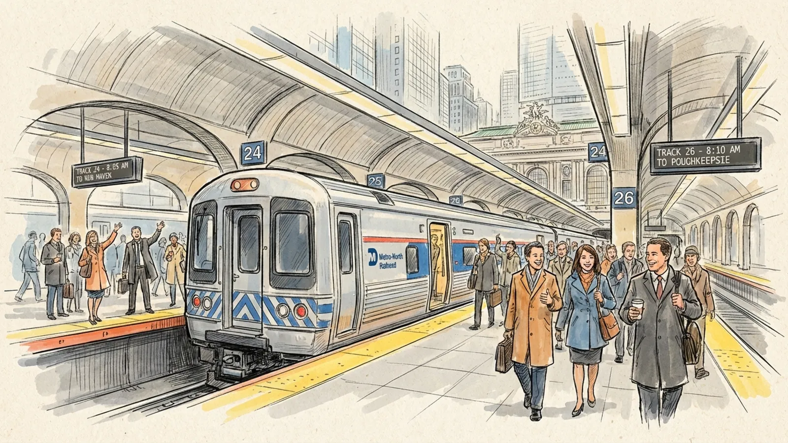 NYC Metro-North Adapts Service for MLK Day