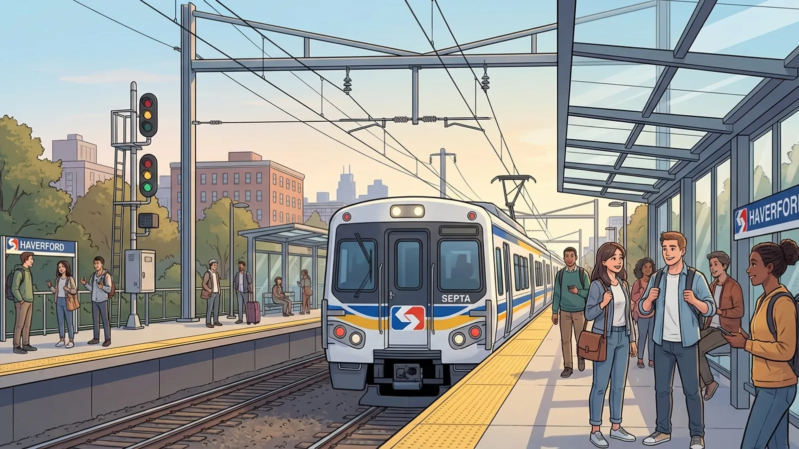 Philadelphia SEPTA Restores Service After Signal Fix