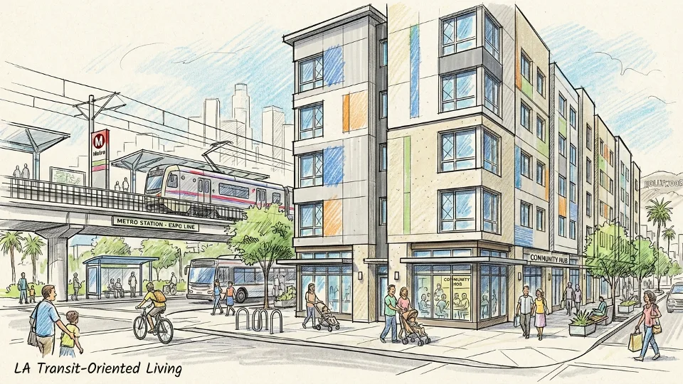 LA Metro Reaches 5,000 Affordable Homes Near Transit