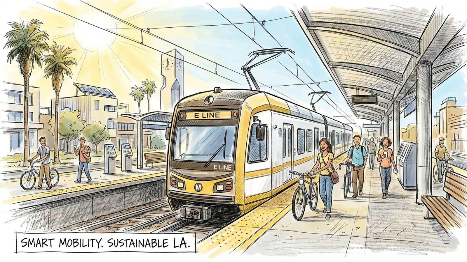 LA Metro Responds Fast to Keep E Line Clean
