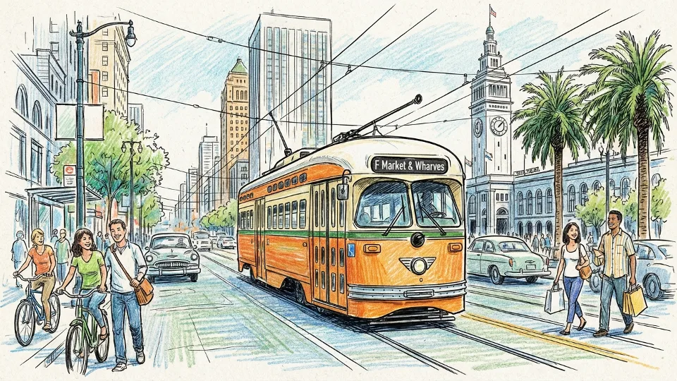 SF Muni Clears Market Street, Service Restored