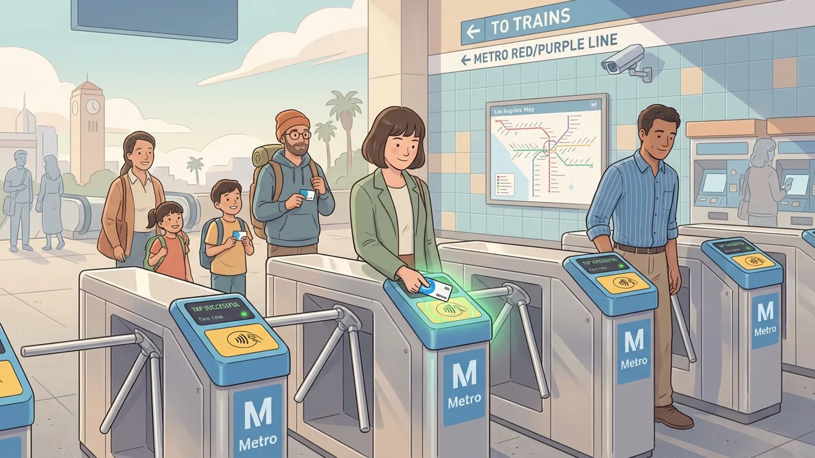 LA Metro Expands Smart Fare Tech to Three Stations