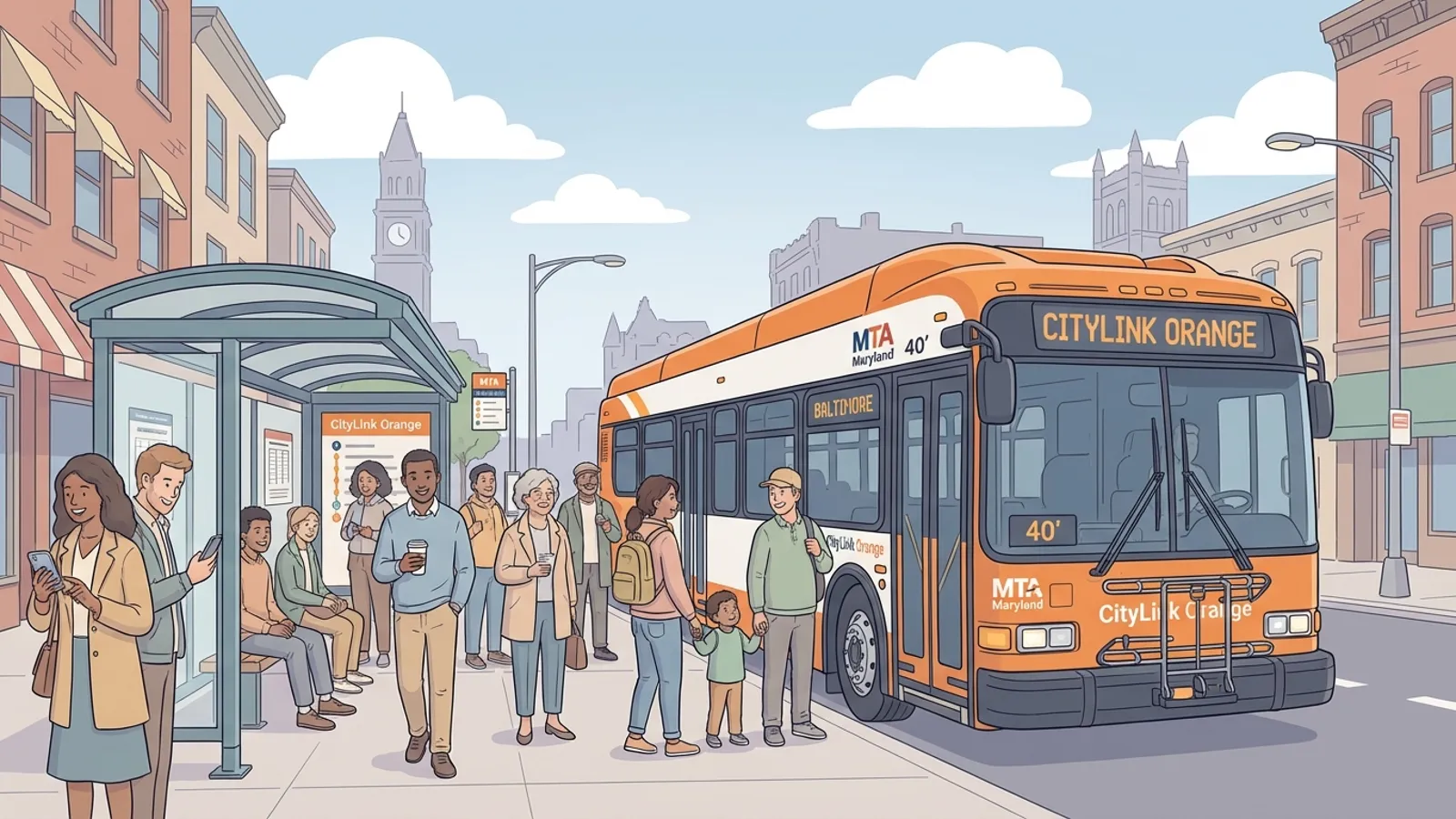 CityLink Orange Adapts Route to Keep Riders Moving