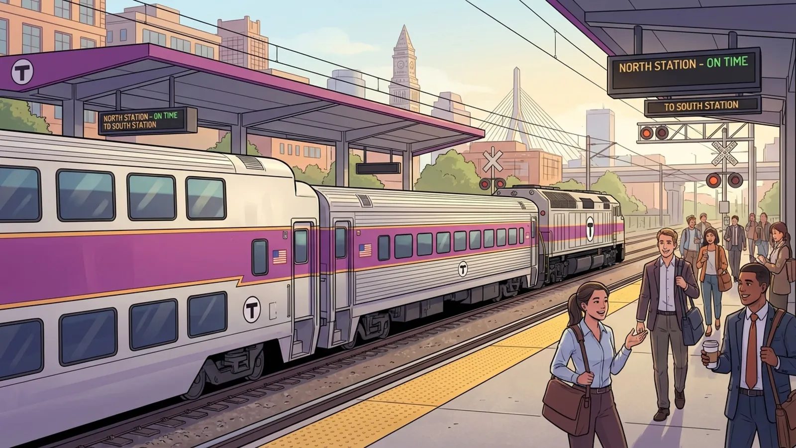 Boston Commuters Adapt After Fitchburg Line Delay