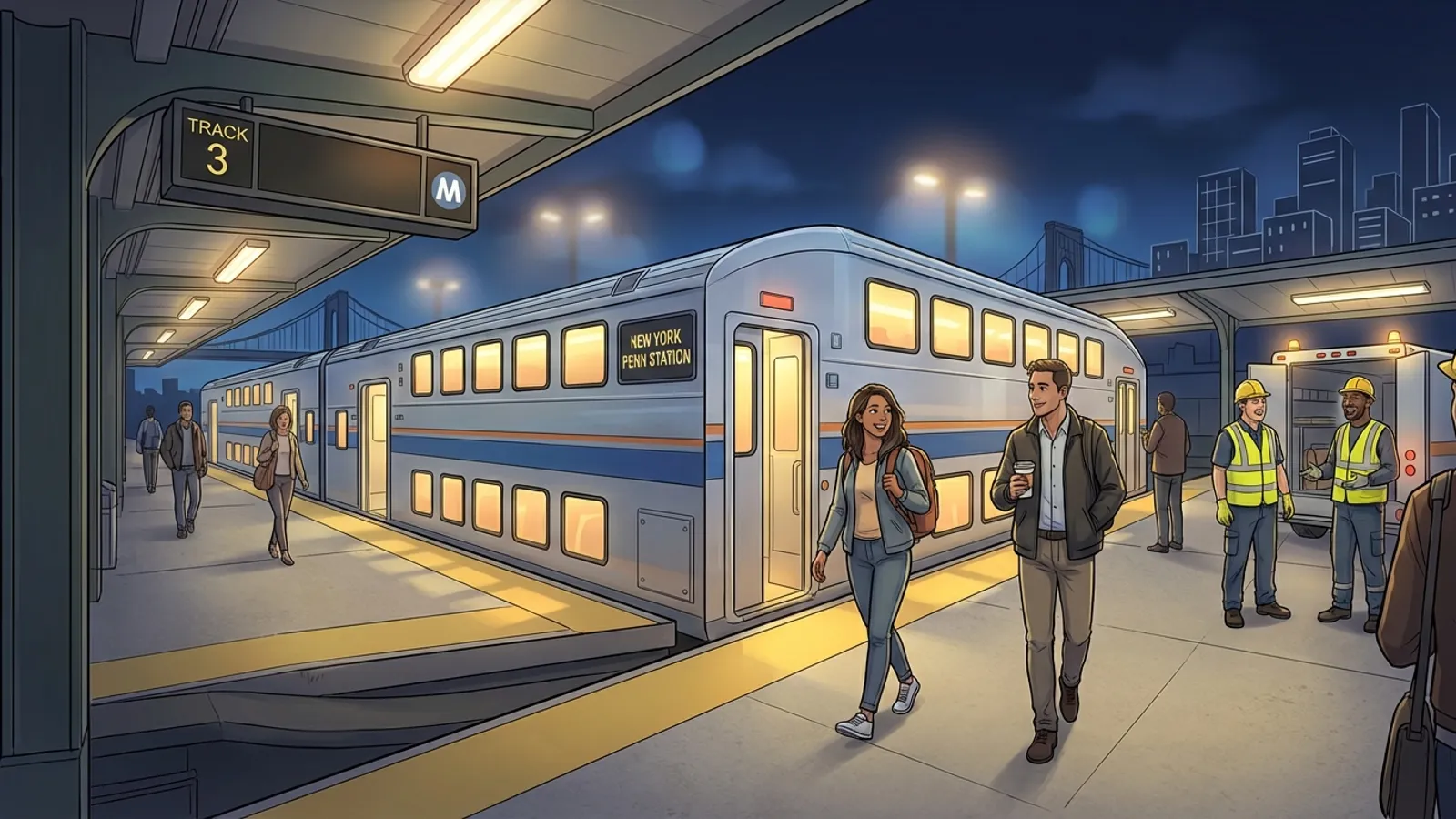 NYC Overnight Trains Adapt for Safety and Upgrades