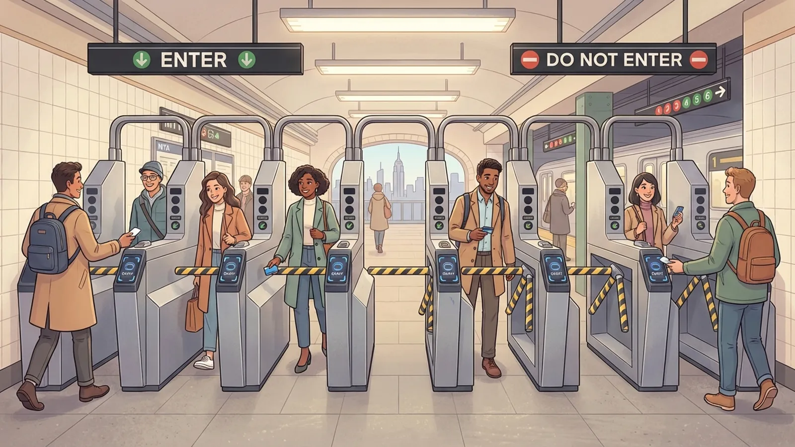 NYC Tests New Fare Gates to Modernize Subway