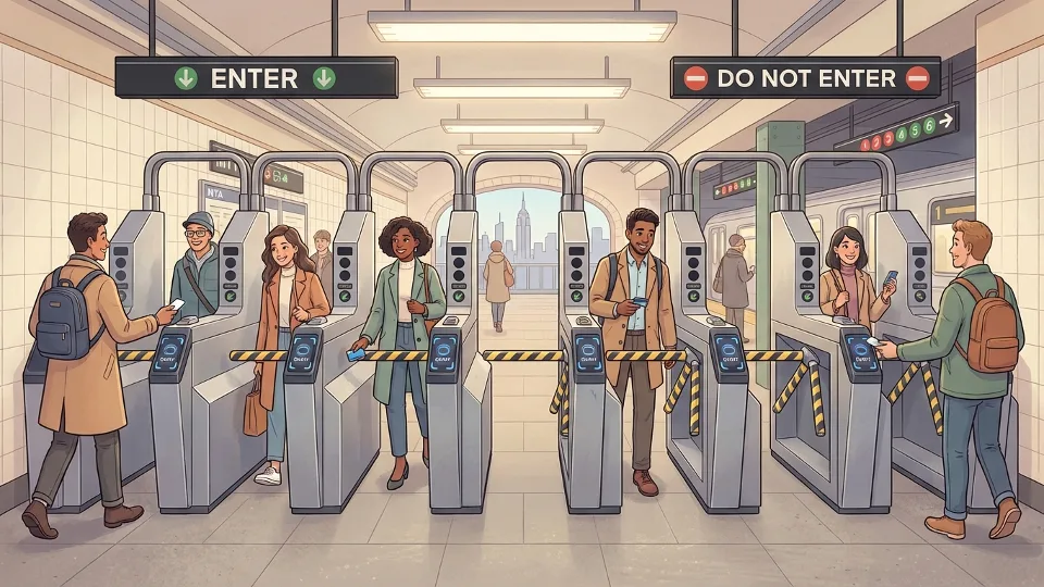 NYC Tests New Fare Gates to Modernize Subway