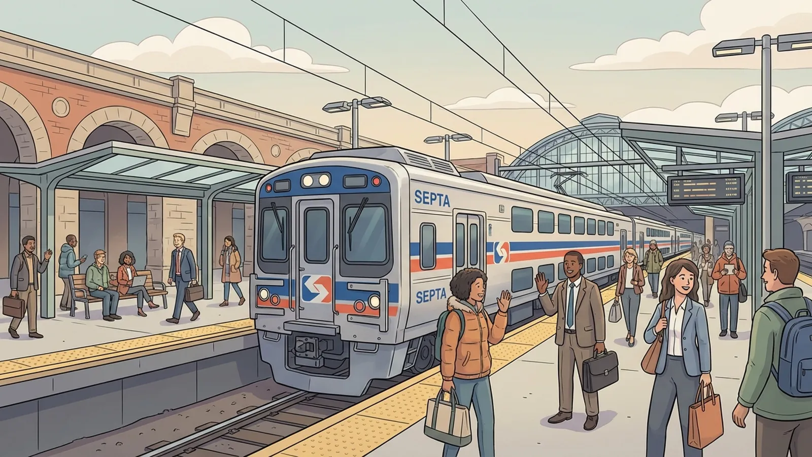 Philadelphia Train Delays Resolved, Service Recovering