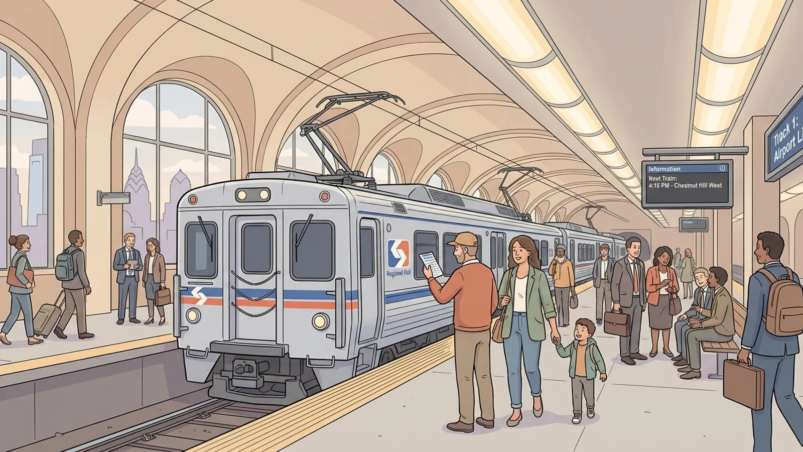 Philadelphia Train Delay Sparks Smarter Commute Tools