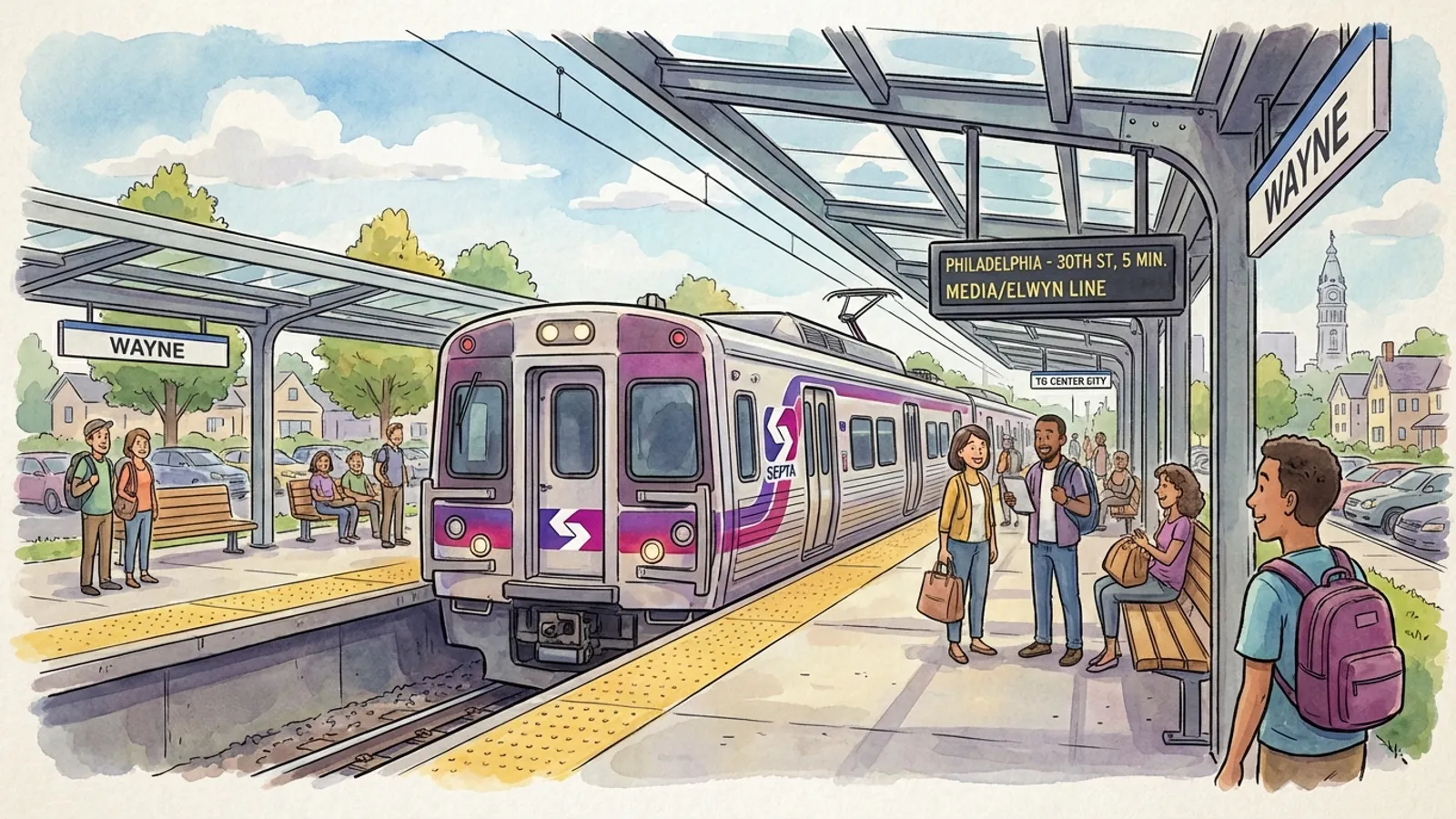 Philadelphia SEPTA Gets 10 Rail Cars from Maryland