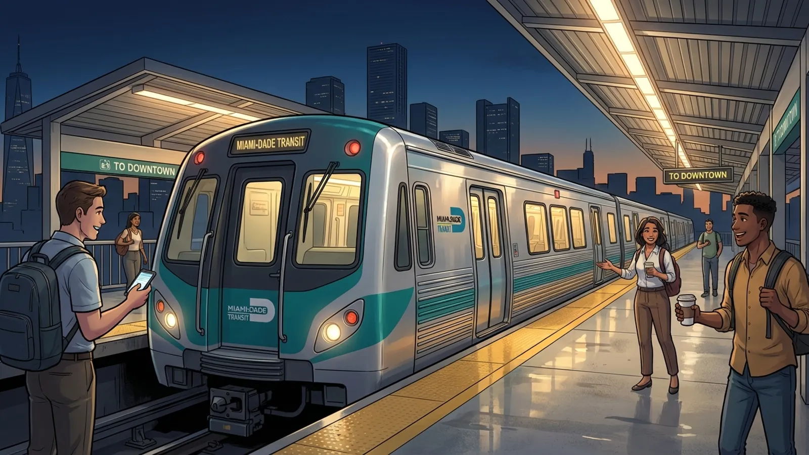 Greater Miami Transit Starts Early for Marathon