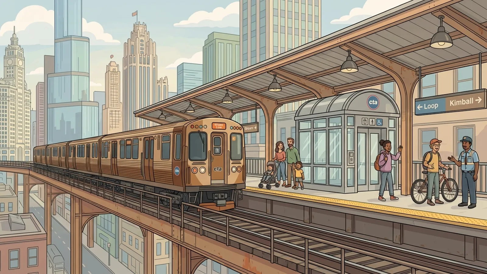 Chicago Works to Restore Quincy Station Access