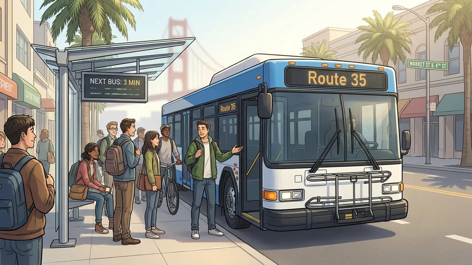 SF Route 35 Back on Track After Repairs