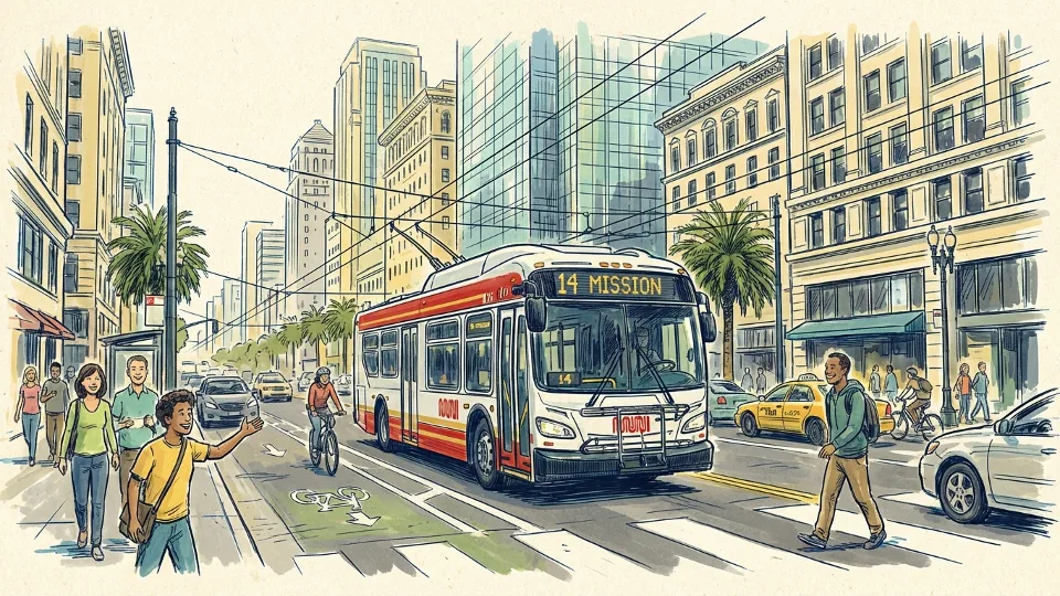 SF Protest Disrupts Transit — Service Restored