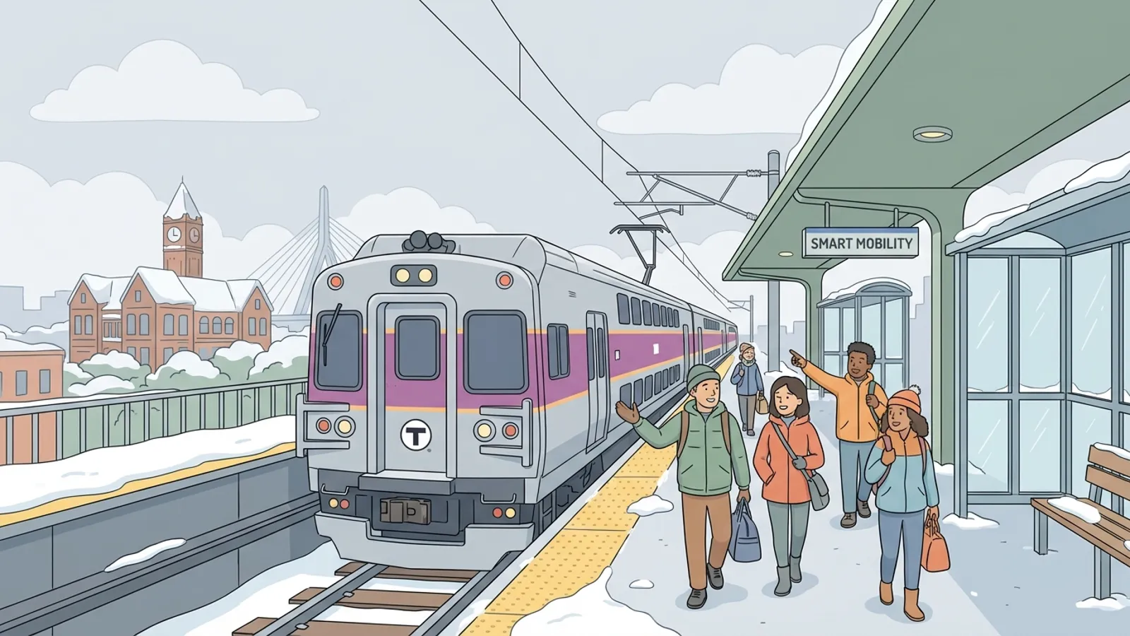 Boston Transit Prepares to Weather the Storm