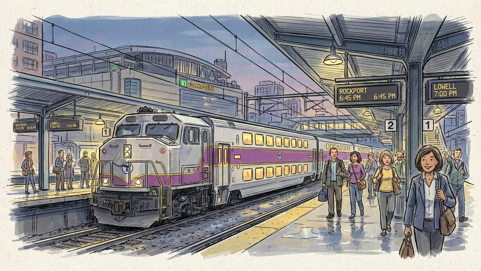 Boston's Haverhill Line Keeps Late-Night Workers Moving