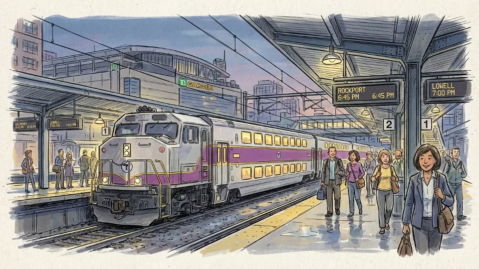 Boston's Haverhill Line Keeps Late-Night Workers Moving