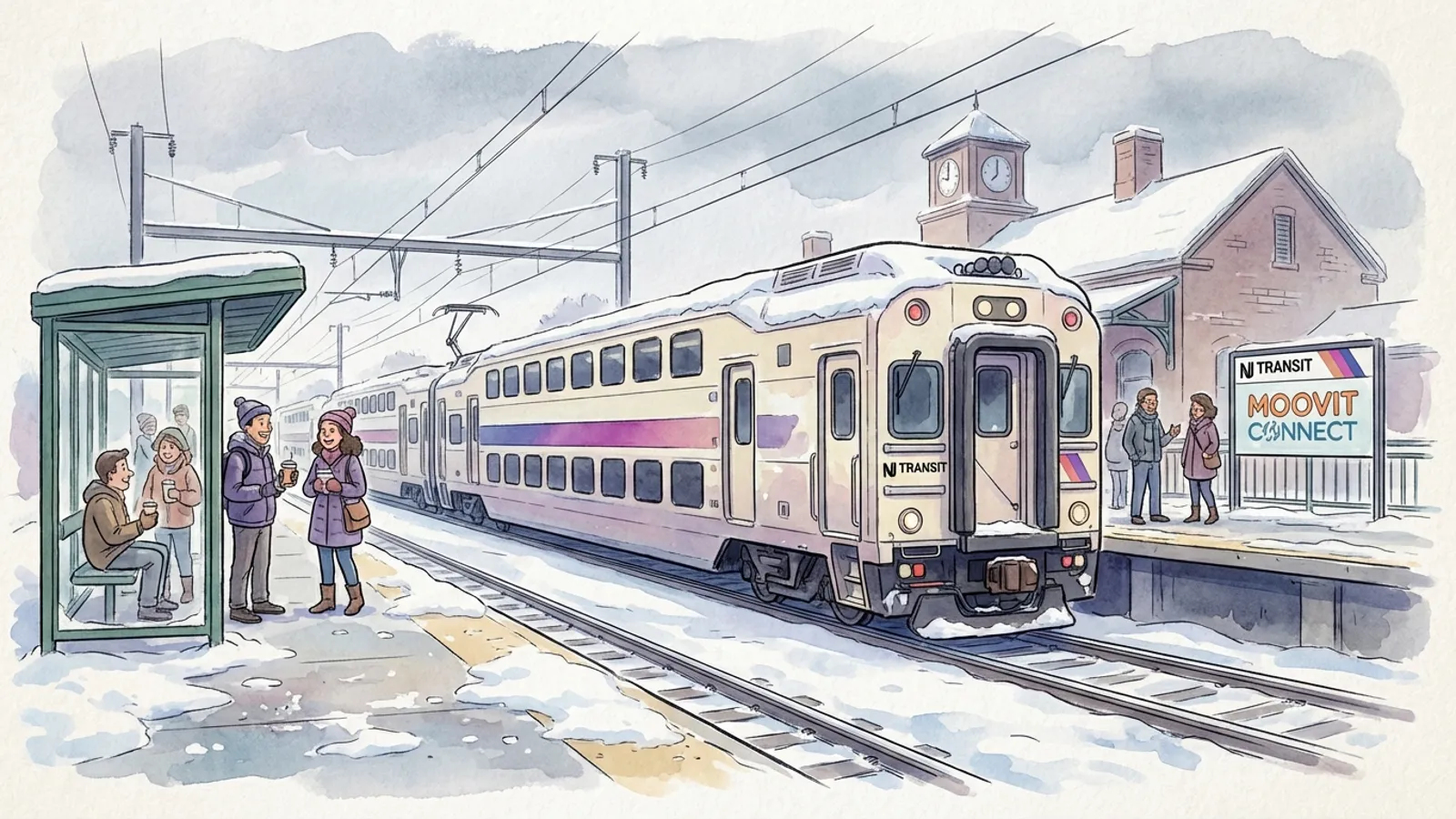 NYC-NJ Transit Preps for Snow — Safety First