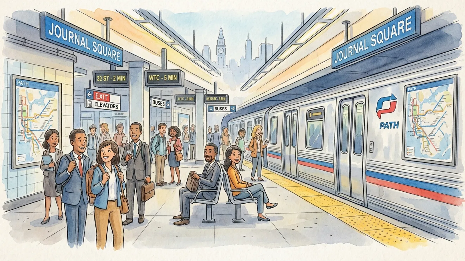 NYC PATH Service Restored After Quick Fix