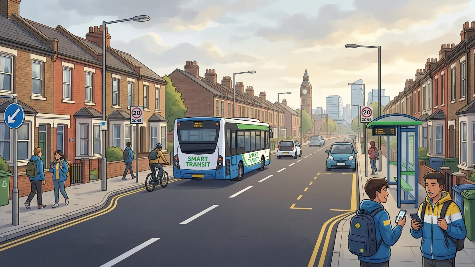 North West's Townsend Lane Adapts for Midday Work